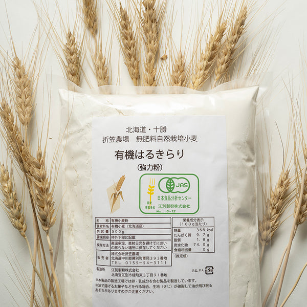 オーガニック小麦（ハルキラリ）500グラム – orikasa-organic